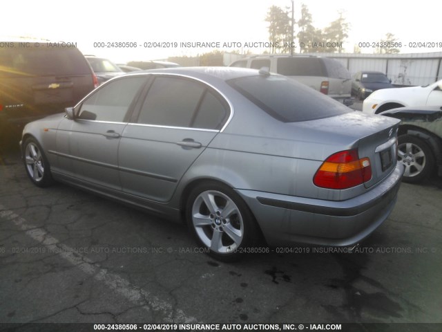 WBAEV53424KM32969 - 2004 BMW 330 I GRAY photo 3