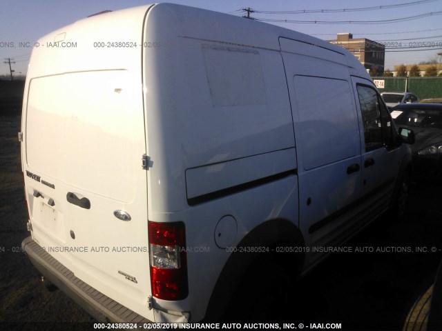 NM0LS7AN5CT117731 - 2012 FORD TRANSIT CONNECT XL WHITE photo 4