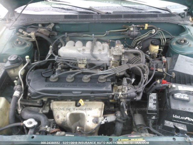 1N4AB42D1SC535061 - 1995 NISSAN 200SX SE GREEN photo 10