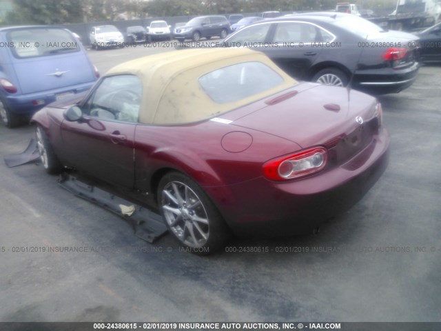 JM1NC2EF8A0206819 - 2010 MAZDA MX-5 MIATA RED photo 3