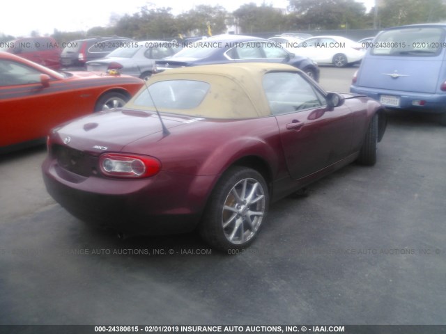 JM1NC2EF8A0206819 - 2010 MAZDA MX-5 MIATA RED photo 4