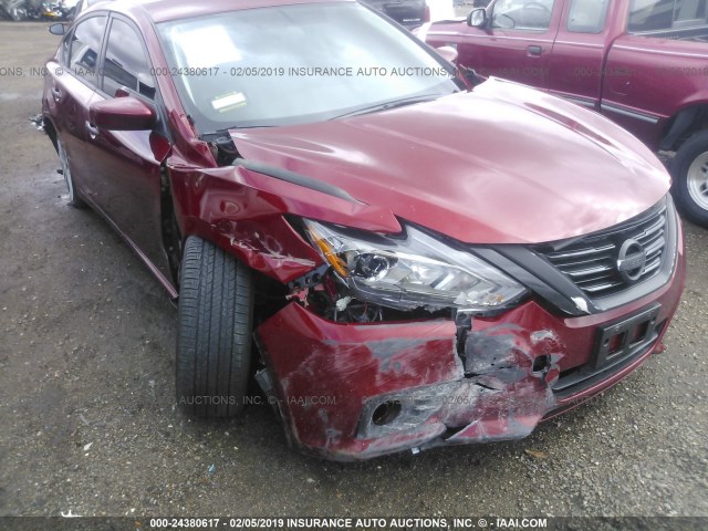 1N4AL3AP0JC266097 - 2018 NISSAN ALTIMA 2.5/S/SV/SL/SR MAROON photo 6