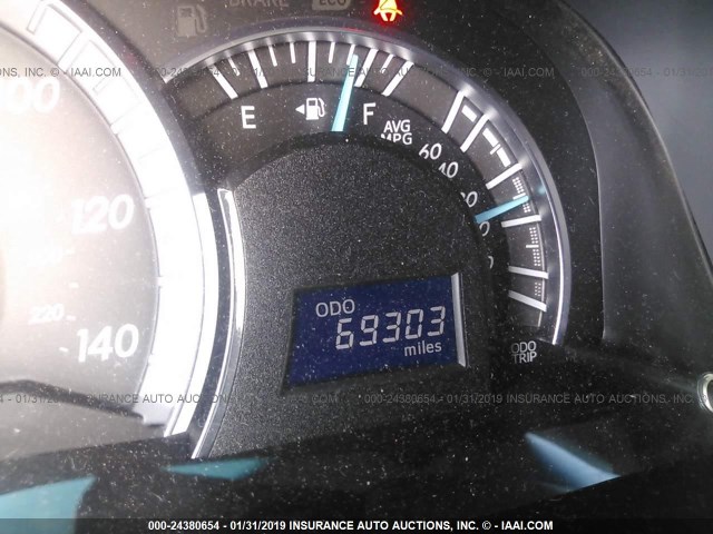 4T1BF1FK5EU816168 - 2014 TOYOTA CAMRY L/SE/LE/XLE 红色 照片 7