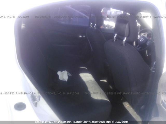 1B3BD4FB0BN626121 - 2011 DODGE AVENGER EXPRESS WHITE photo 8