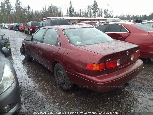 JT2BG22K8Y0438798 - 2000 TOYOTA CAMRY CE/LE/XLE MAROON photo 3