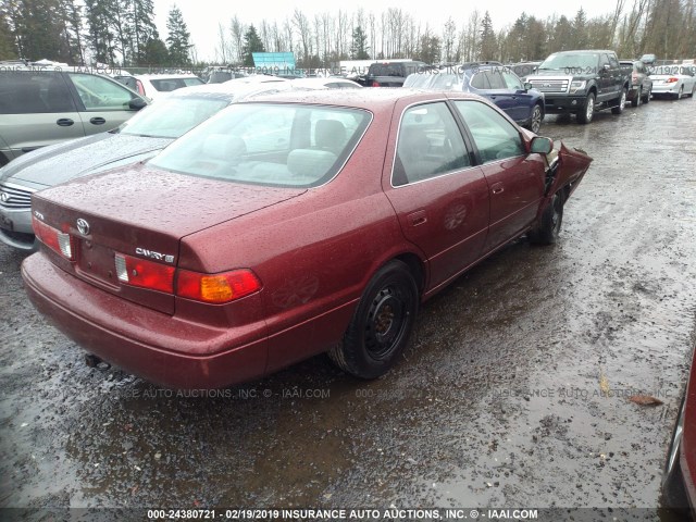 JT2BG22K8Y0438798 - 2000 TOYOTA CAMRY CE/LE/XLE MAROON photo 4