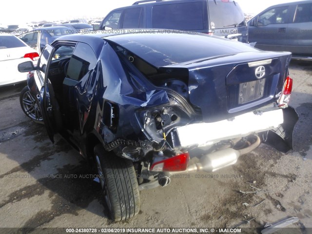 JTKJF5C72D3049707 - 2013 TOYOTA SCION TC ლურჯი ფოტო 3