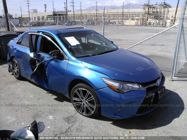 4T1BF1FK3GU570062 - 2016 TOYOTA CAMRY LE/XLE/SE/XSE 蓝色 照片 1
