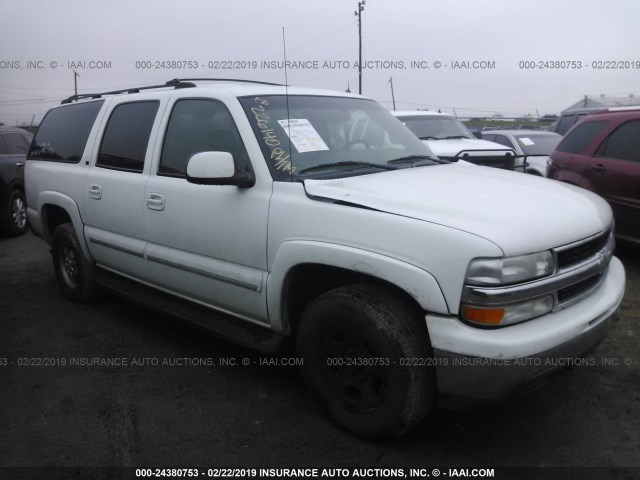 1GNEC16Z82J226140 - 2002 CHEVROLET SUBURBAN C1500 WHITE photo 1