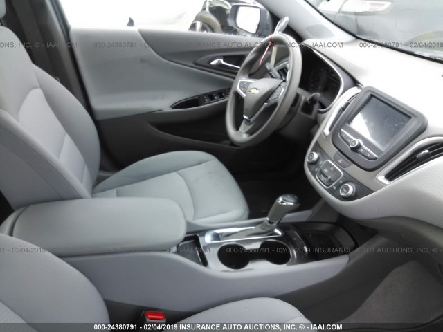 1G1ZC5ST4JF160652 - 2018 CHEVROLET MALIBU LS BLUE photo 5