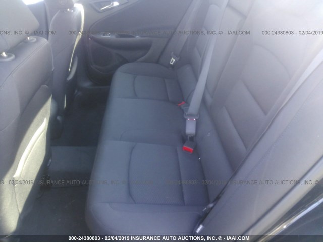 1G1ZC5STXJF190142 - 2018 CHEVROLET MALIBU LS BLACK photo 8