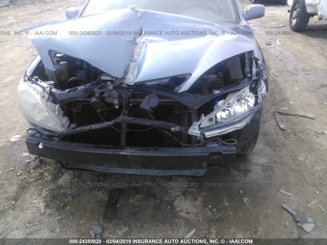 4T1BE32K92U575828 - 2002 TOYOTA CAMRY LE/XLE/SE BLUE photo 6