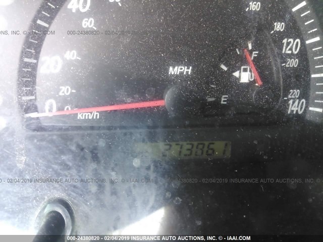 4T1BE32K92U575828 - 2002 TOYOTA CAMRY LE/XLE/SE BLUE photo 7