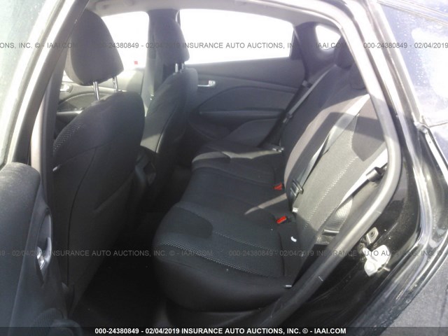 1C3CDFAA6FD363453 - 2015 DODGE DART SE BLACK photo 8