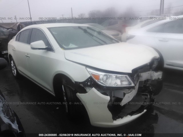 1G4GD5GRXCF176832 - 2012 BUICK LACROSSE PREMIUM WHITE photo 1