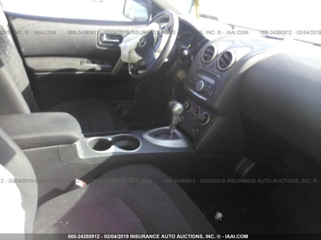 JN8AS5MVXBW250139 - 2011 NISSAN ROGUE S/SV/KROM GRAY photo 5