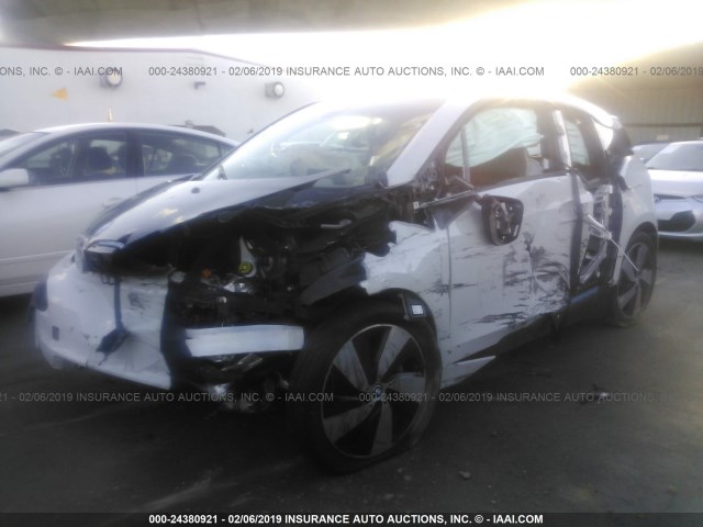 WBY1Z2C57FV555888 - 2015 BMW I3 BEV WHITE photo 2