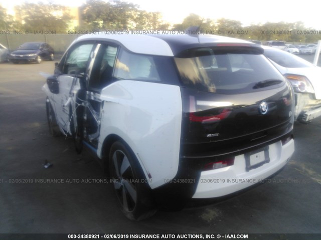 WBY1Z2C57FV555888 - 2015 BMW I3 BEV WHITE photo 3