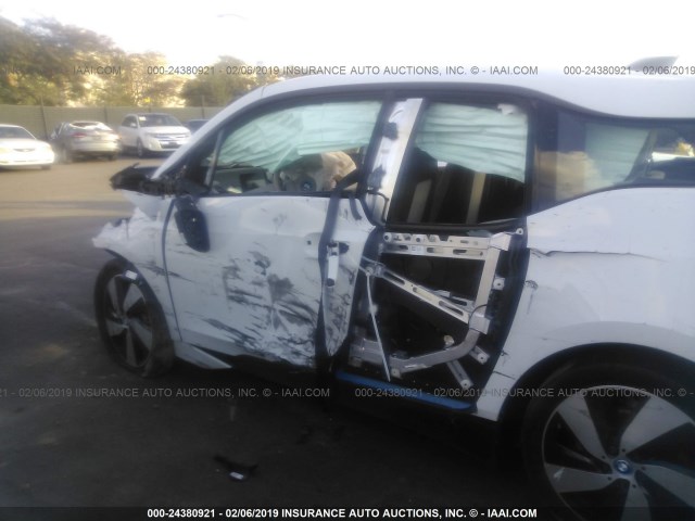 WBY1Z2C57FV555888 - 2015 BMW I3 BEV WHITE photo 6