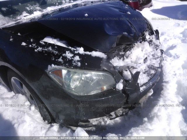 1G1ZA5E01AF278973 - 2010 CHEVROLET MALIBU LS BLACK photo 6