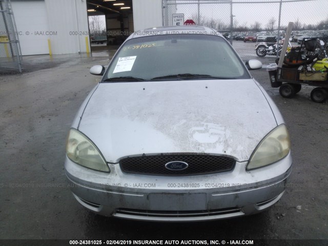 1FAFP55U84G134272 - 2004 FORD TAURUS SES SILVER photo 6