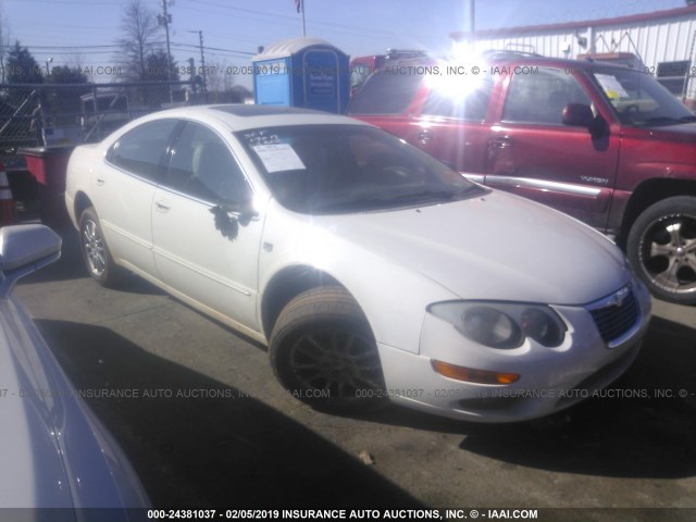 2C3AE66G82H105417 - 2002 CHRYSLER 300M WHITE photo 1