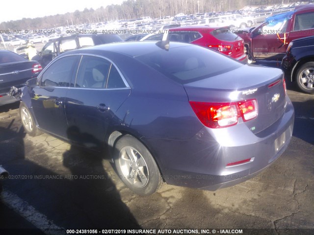 1G11B5SL5FF275462 - 2015 CHEVROLET MALIBU LS BLUE photo 3