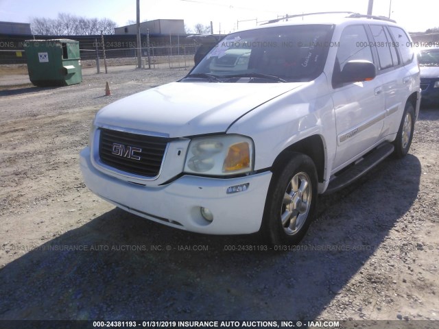 1GKDT13S022244741 - 2002 GMC ENVOY WHITE photo 6