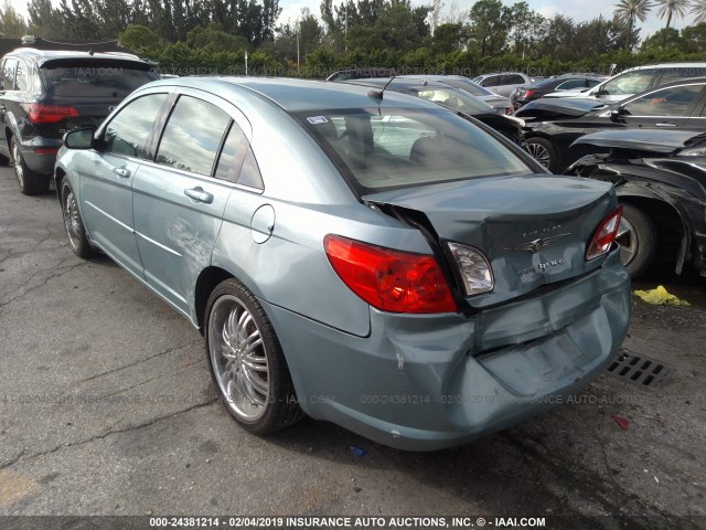 1C3LC46B59N527346 - 2009 CHRYSLER SEBRING LX GREEN photo 3