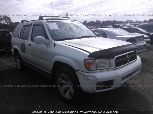 JN8DR09Y52W733990 - 2002 NISSAN PATHFINDER LE/SE WHITE photo 1