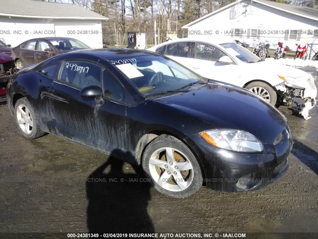 4A3AK24F16E030299 - 2006 MITSUBISHI ECLIPSE GS BLACK photo 1