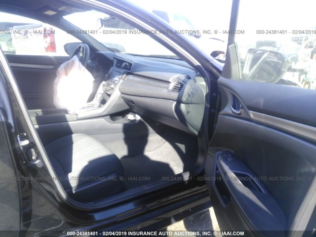 SHHFK7H48JU421969 - 2018 HONDA CIVIC SPORT Negro foto 5