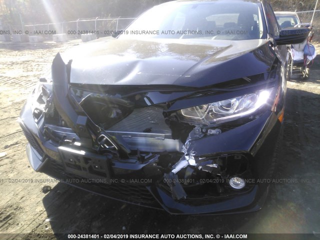 SHHFK7H48JU421969 - 2018 HONDA CIVIC SPORT Negro foto 6