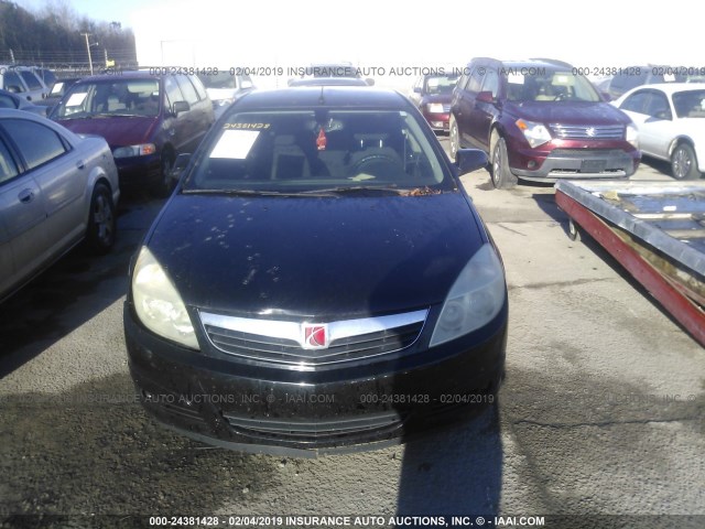 1G8ZV57737F177202 - 2007 SATURN AURA XR BLACK photo 6