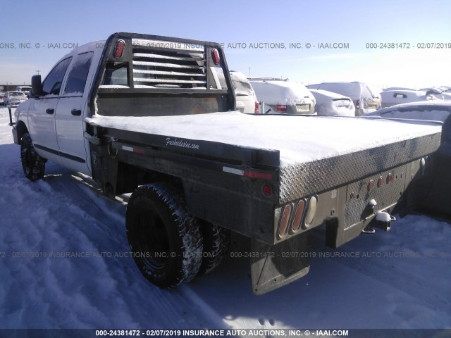 3D7MX48A97G784367 - 2007 DODGE RAM 3500 ST/SLT WHITE photo 3