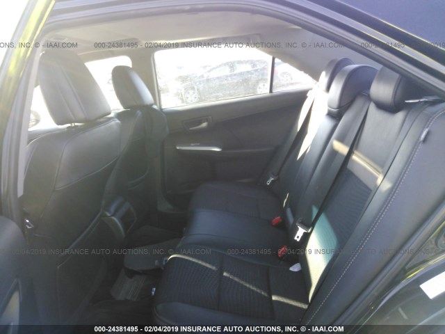 4T1BF1FK0CU093830 - 2012 TOYOTA CAMRY SE/LE/XLE 黑色 照片 8