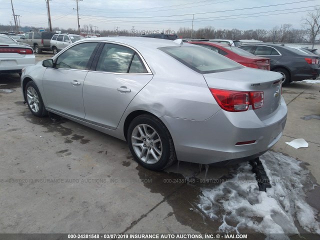 1G11F5RR4DF125743 - 2013 CHEVROLET MALIBU 2LT SILVER photo 3