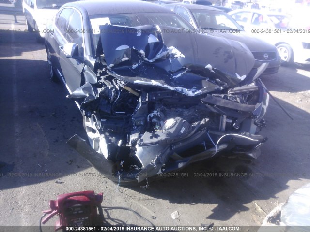 2G1165S38F9202163 - 2015 CHEVROLET IMPALA LTZ GRAY photo 6