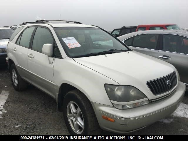 JT6HF10U8Y0147695 - 2000 LEXUS RX 300 WHITE photo 1