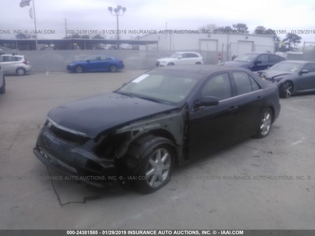 1G6DC67A260126396 - 2006 CADILLAC STS MAROON photo 2