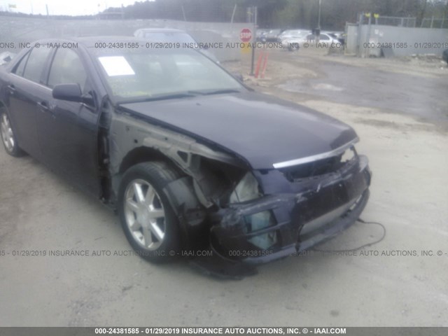 1G6DC67A260126396 - 2006 CADILLAC STS MAROON photo 6