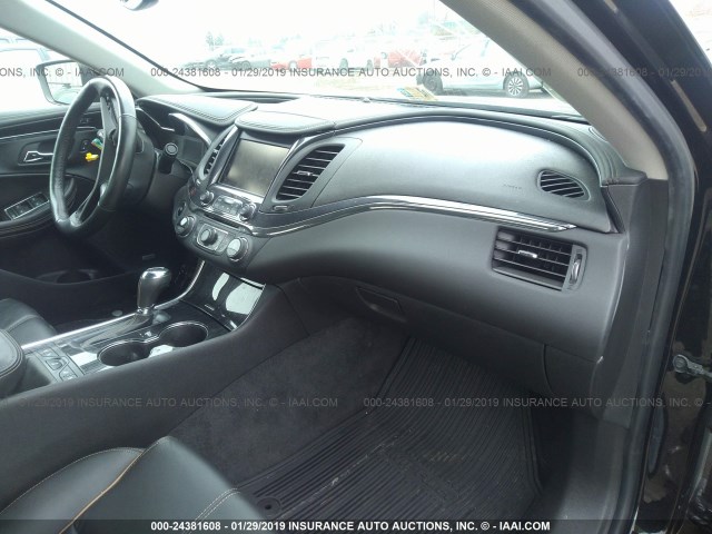 2G1145S39G9138853 - 2016 CHEVROLET IMPALA LTZ BLACK photo 5