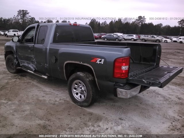 1GCEC19C37Z605894 - 2007 CHEVROLET SILVERADO C1500 GREEN photo 3