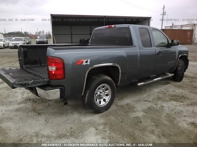 1GCEC19C37Z605894 - 2007 CHEVROLET SILVERADO C1500 GREEN photo 4