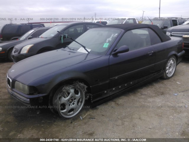 WBSBK0334XEC40587 - 1999 BMW M3 AUTOMATIC BLUE photo 2