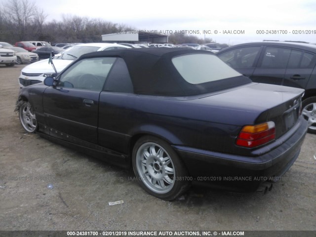 WBSBK0334XEC40587 - 1999 BMW M3 AUTOMATIC BLUE photo 3