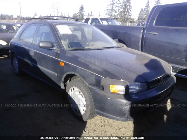 JF1GF4350VG810650 - 1997 SUBARU IMPREZA L BLACK photo 1