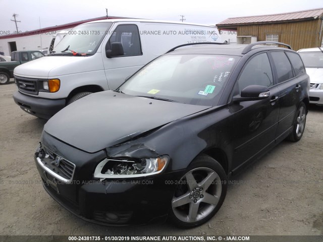 YV1MW382682368068 - 2008 VOLVO V50 2.4I BLACK photo 2