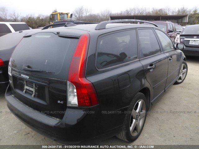 YV1MW382682368068 - 2008 VOLVO V50 2.4I BLACK photo 4