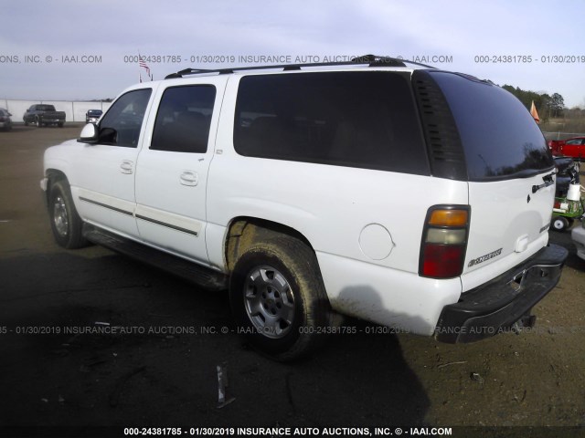 1GNEC16ZX4J235005 - 2004 CHEVROLET SUBURBAN C1500 WHITE photo 3